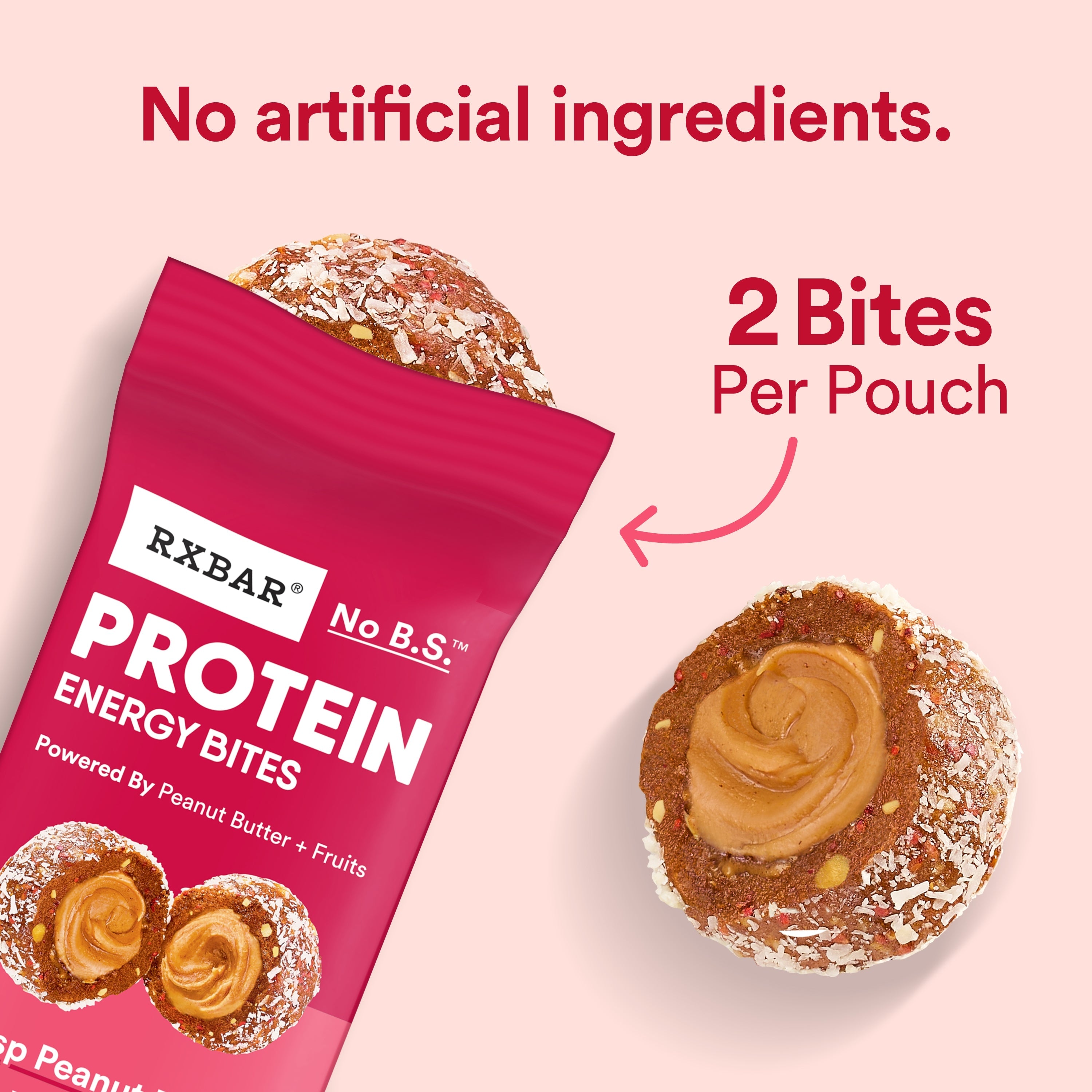 RXBAR Protein Energy Bites Strawberry Peanut Butter